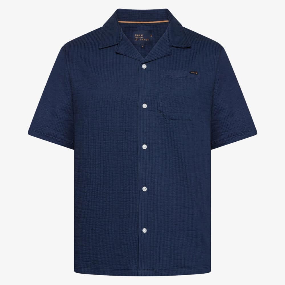 Alternative view of Signal I shortsleeve shirt I navy