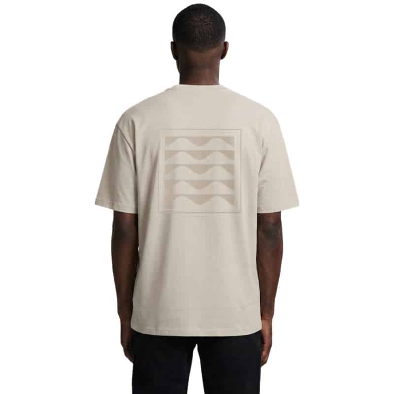 Vänner I monogram tee I ecru