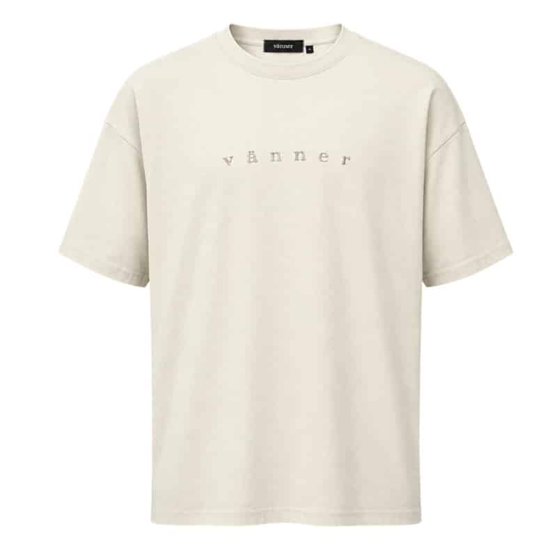 Vänner I new basic tee I ecru