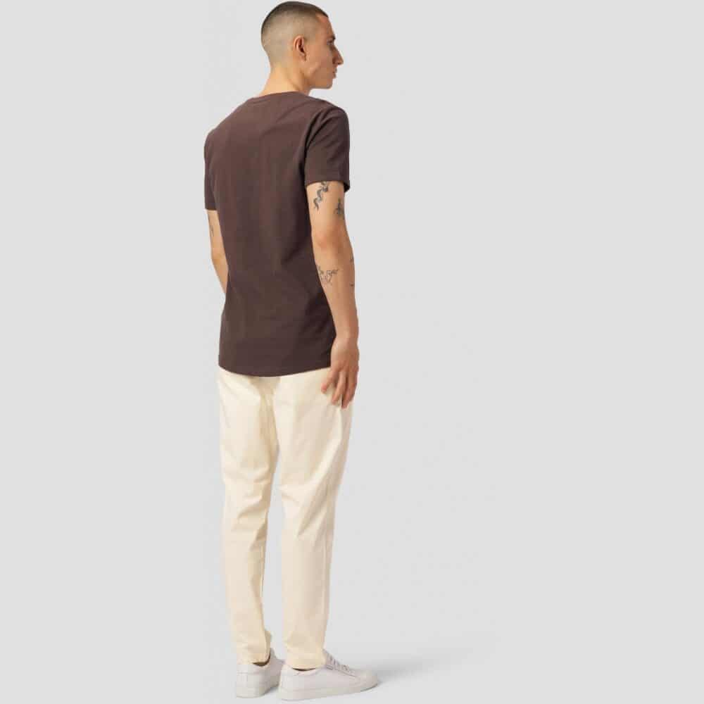 Clean cut Cph I pocket tee I dark brown - Afbeelding 2