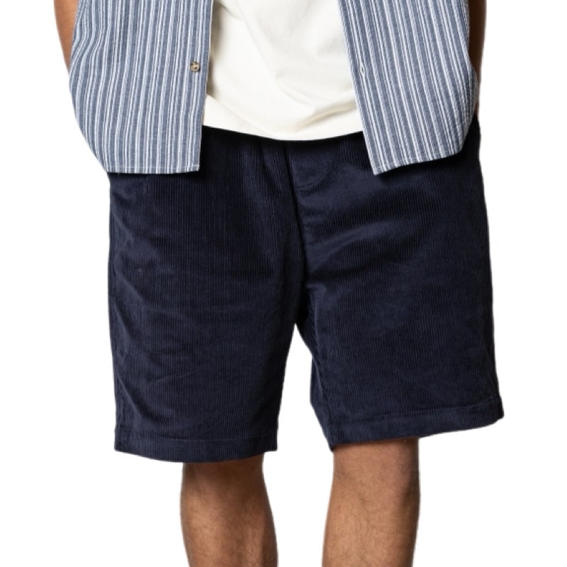 Fatmoose I Corduroy shorts I Navy