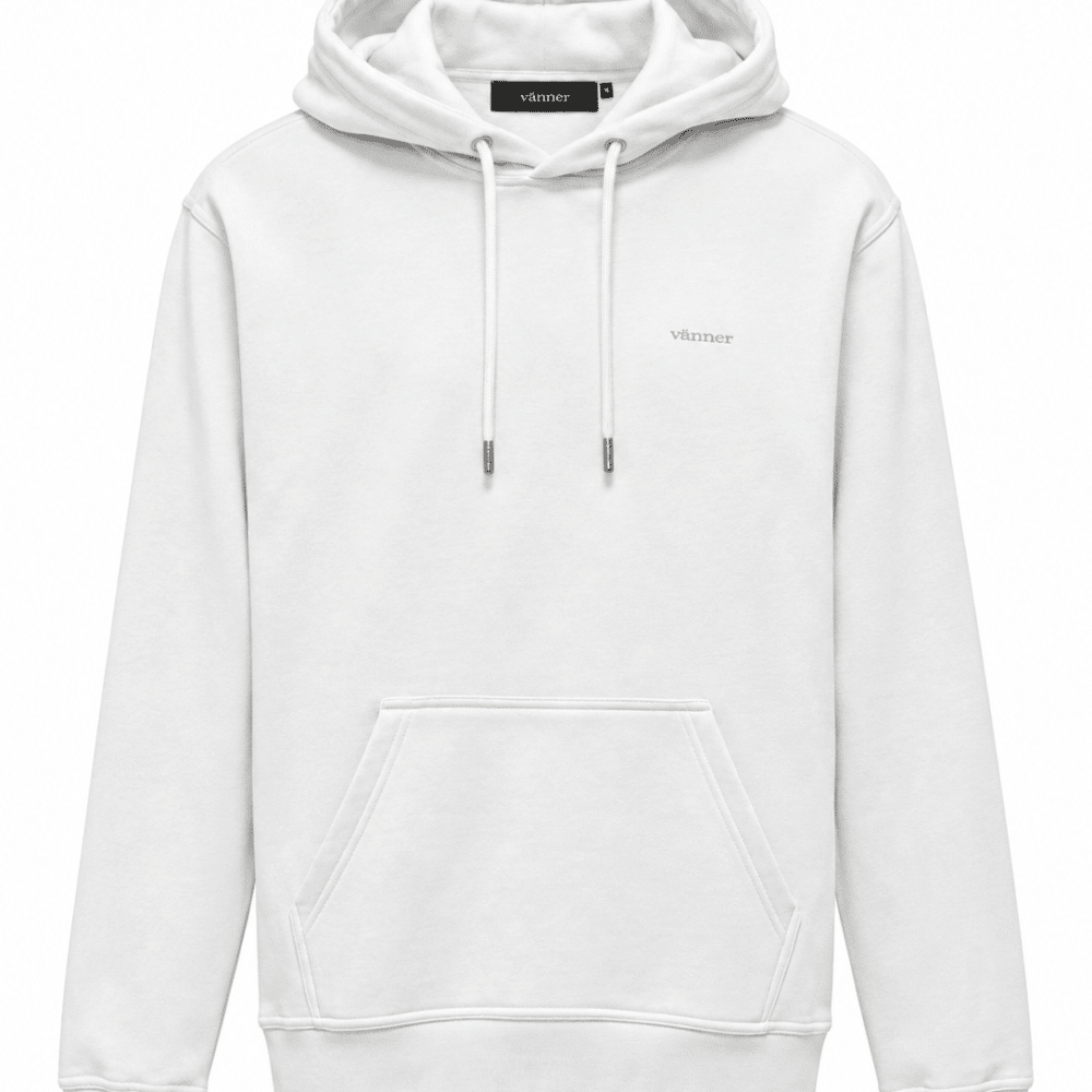Alternative view of Vänner I life hoody I white