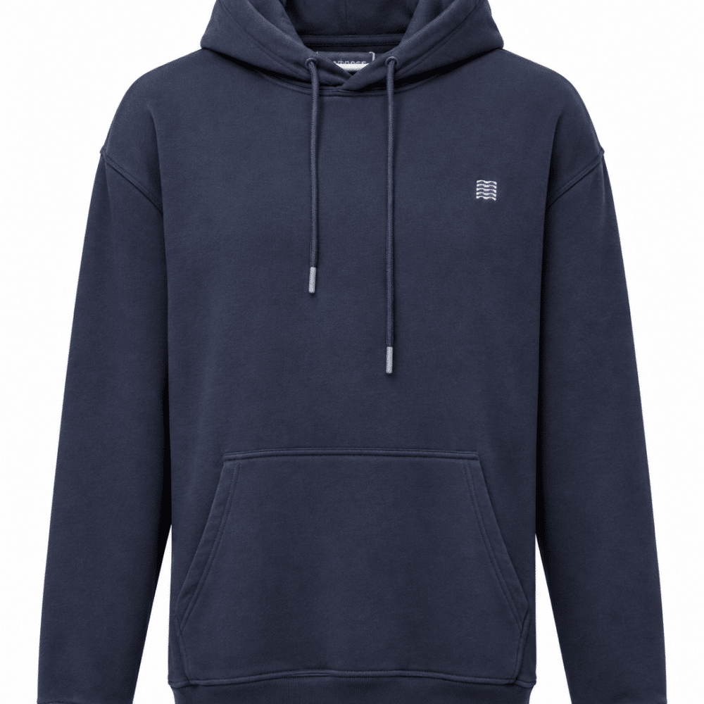 Alternative view of Vänner I house hoody  I navy