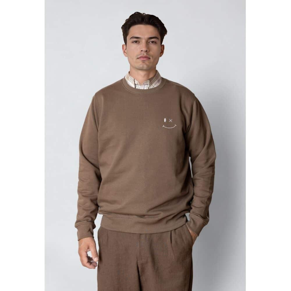 Alternative view of Clean cut Cph I Patrick sweater I brown