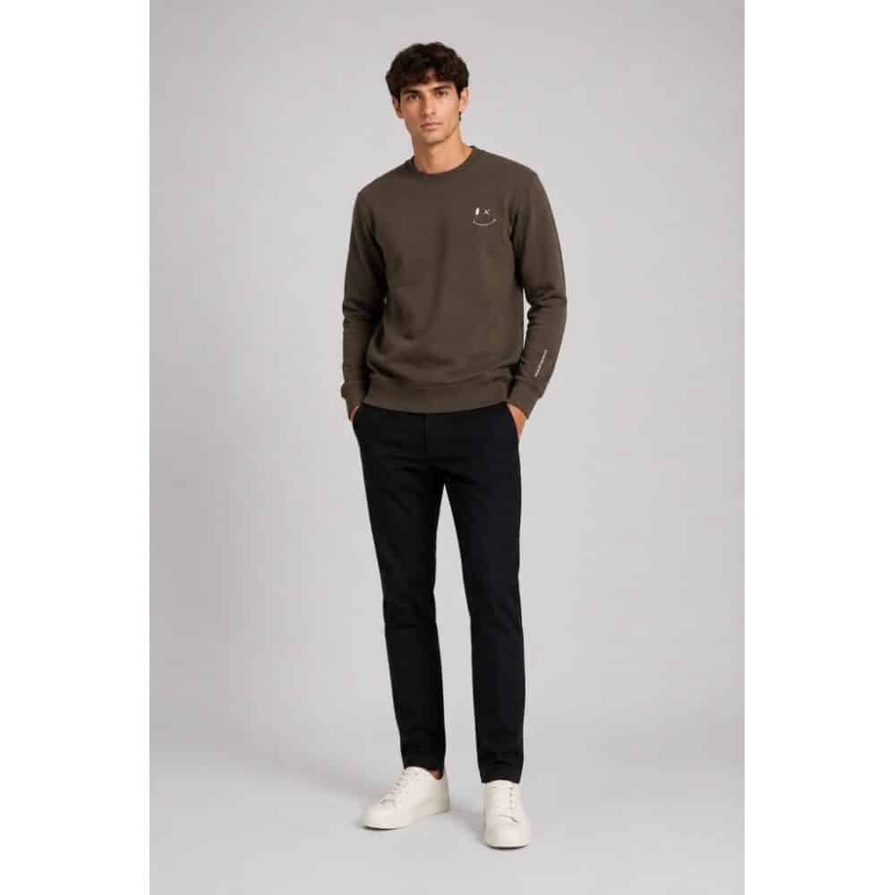 Clean cut Cph I Patrick sweater I dark brown - Afbeelding 4