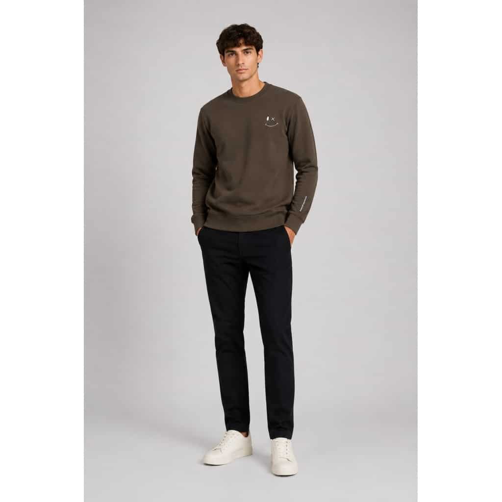 Clean cut Cph I Patrick sweater I dark brown - Afbeelding 4