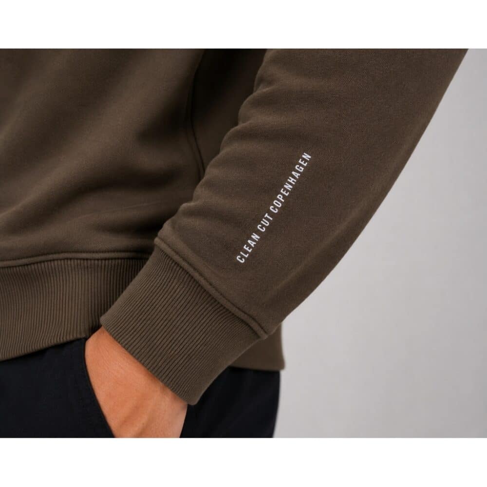Alternative view of Clean cut Cph I Patrick sweater I dark brown