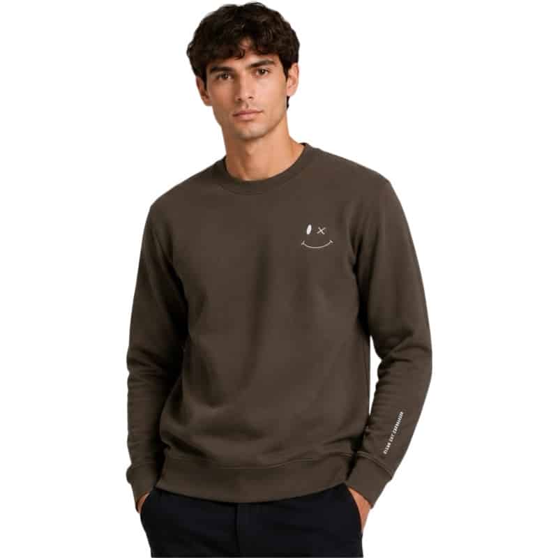 Clean cut Cph I Patrick sweater I dark brown