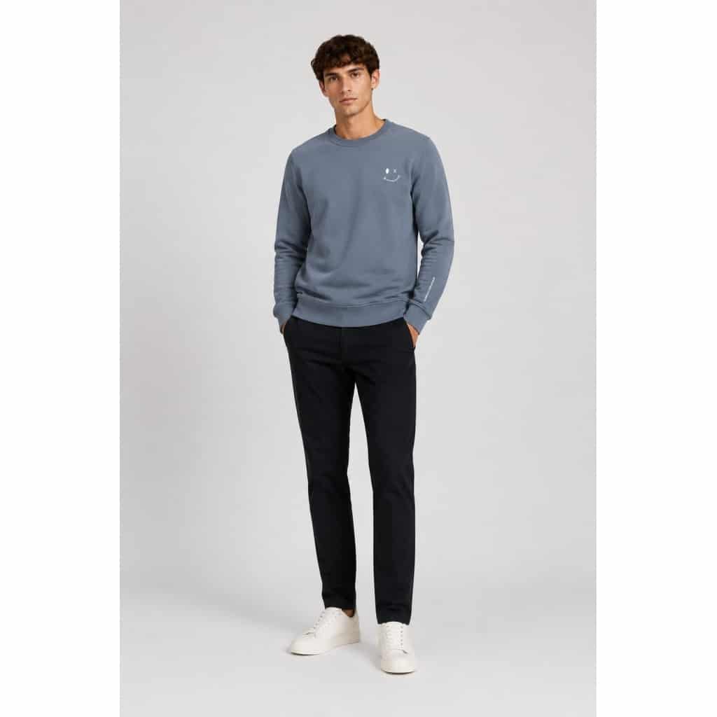 Clean cut Cph I Patrick sweater I turbu grey - Afbeelding 4