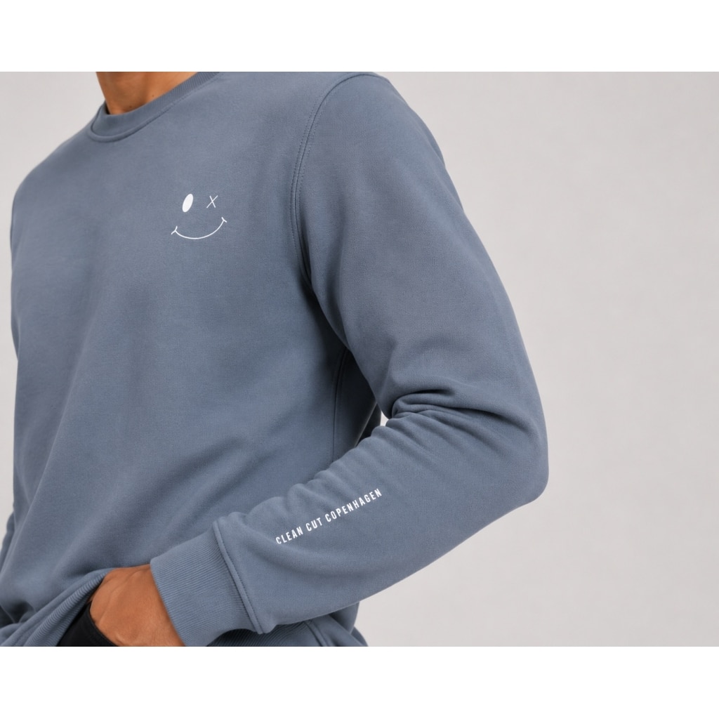 Clean cut Cph I Patrick sweater I turbu grey - Afbeelding 3