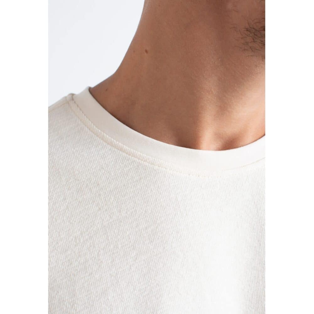 Alternative view of Clean cut Cph I pocket tee I  ecru