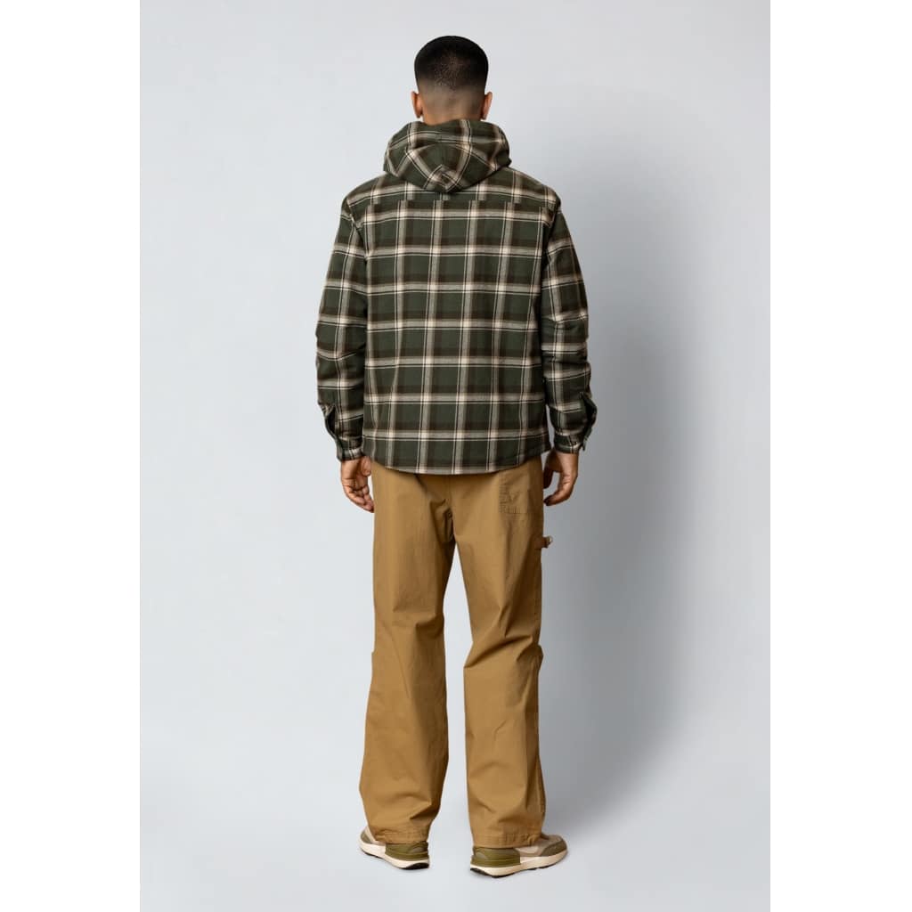 Fat Moose I checked jacket I ecru/navy - Afbeelding 3