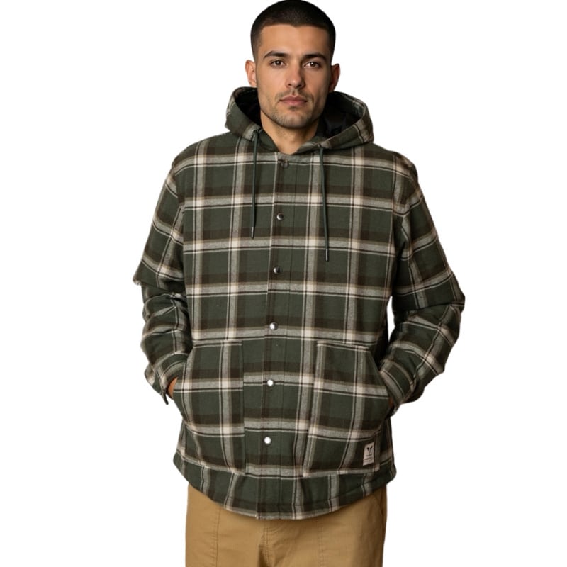 Fat Moose I checked jacket I ecru/navy