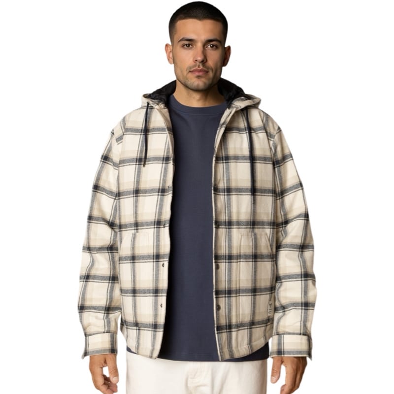 Fat Moose I checked jacket I navy/ecru