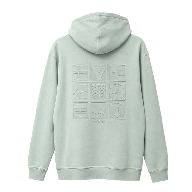 Vänner I life hoody I light green