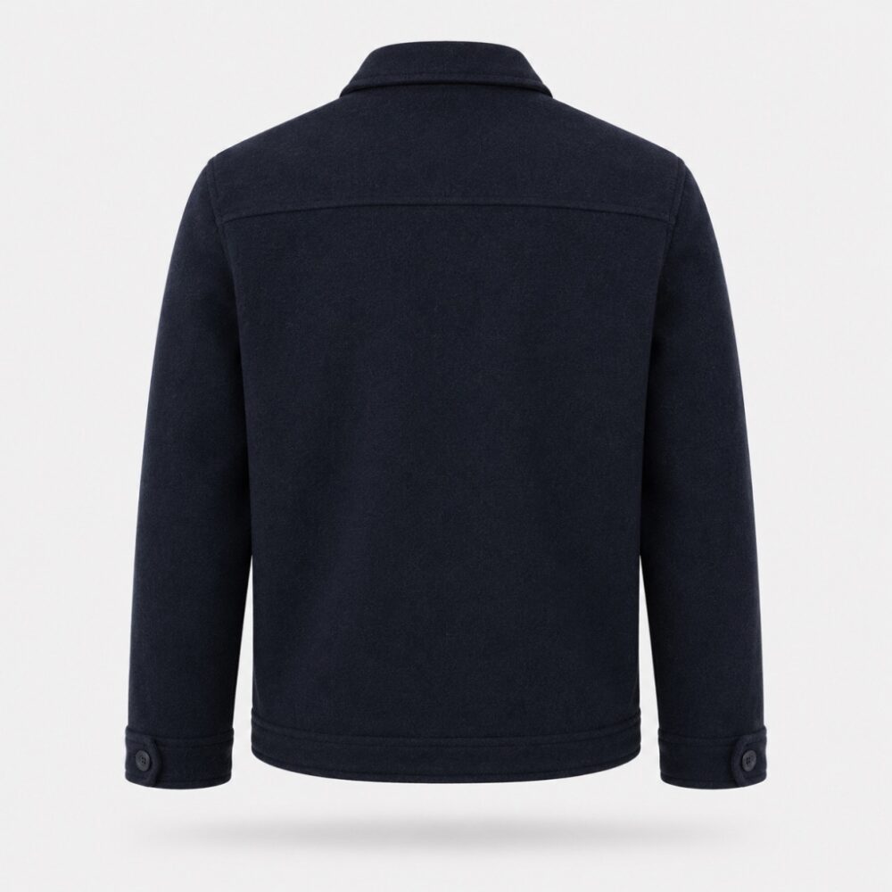 Clean cut Cph I Luuk wool jacket I navy - Afbeelding 3