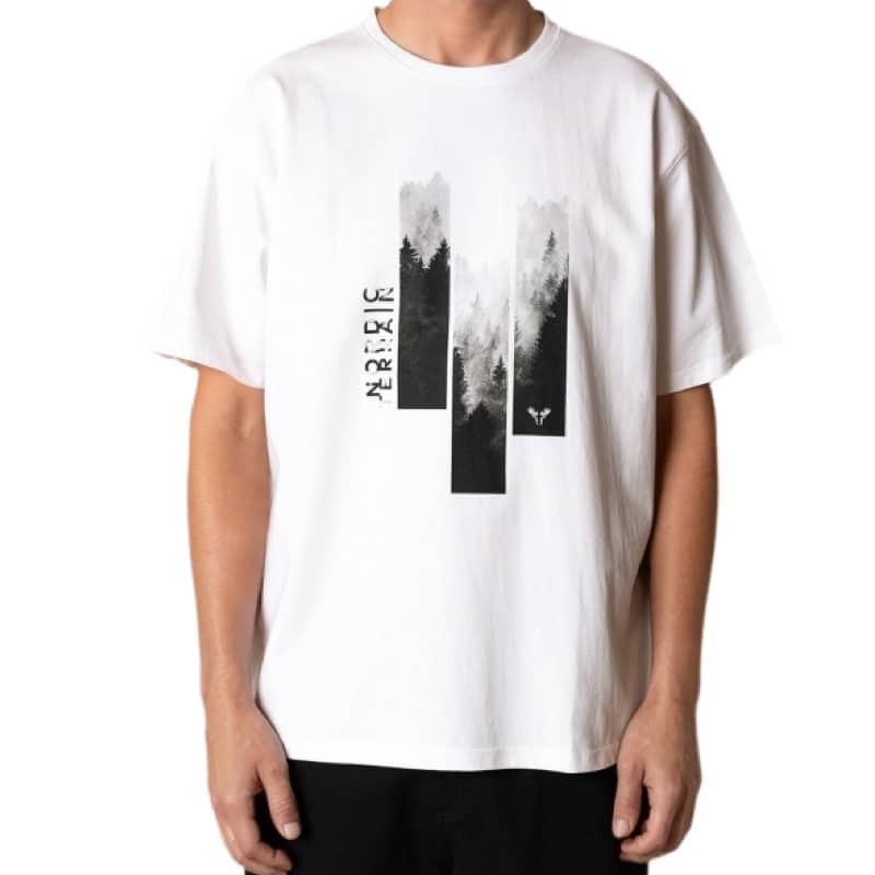 Fat Moose I wildwood tee I white
