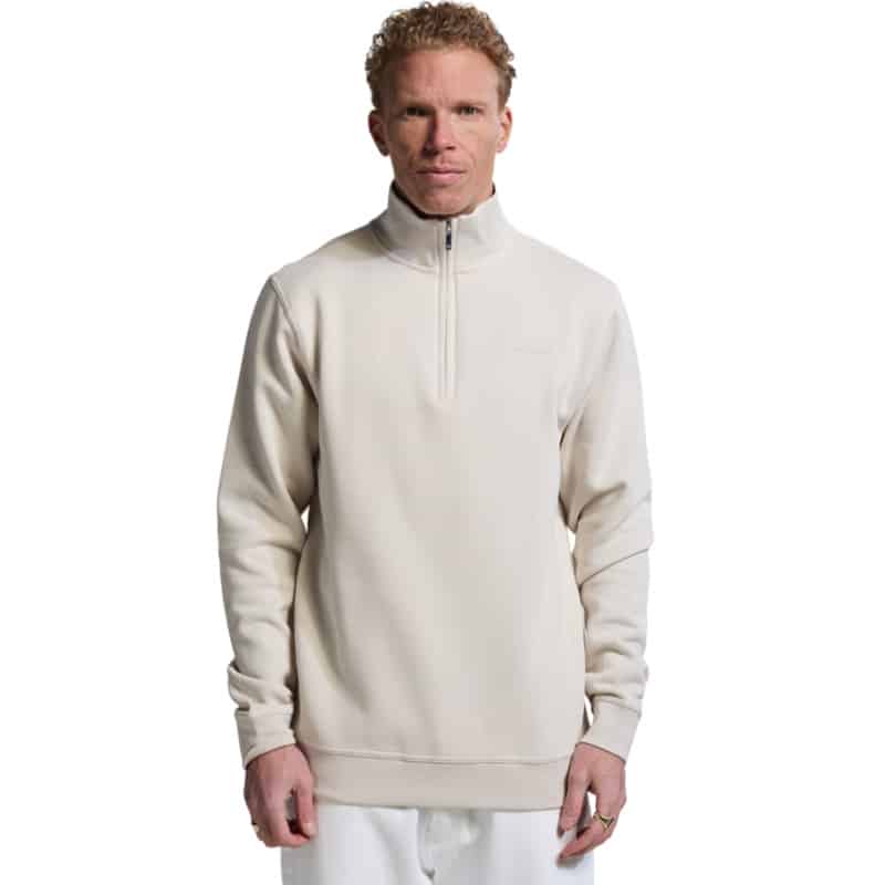 Vänner I half zip sweater I beige
