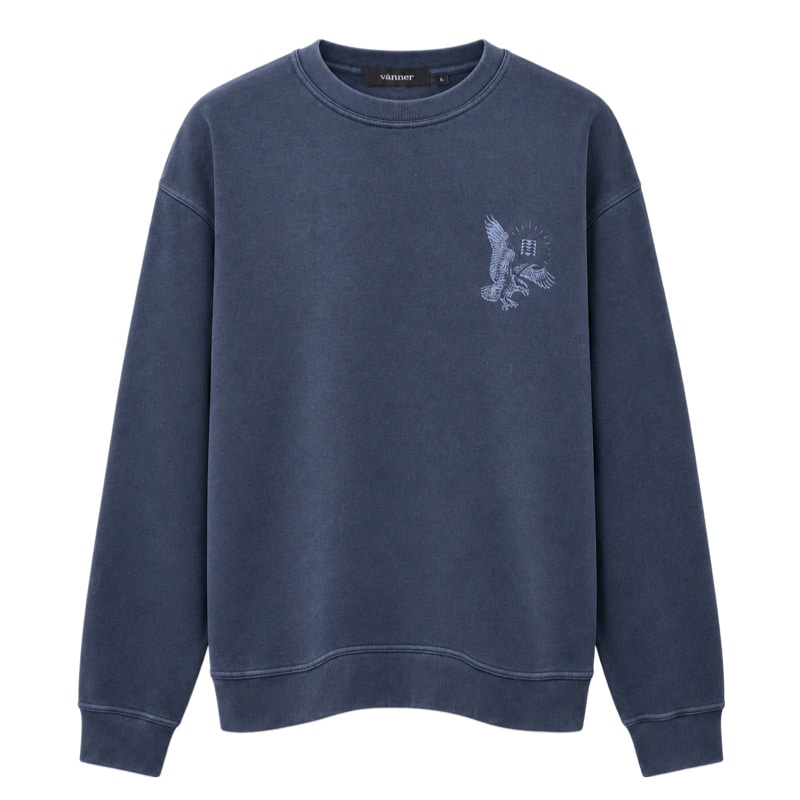 Vänner I ralle sweater I blue