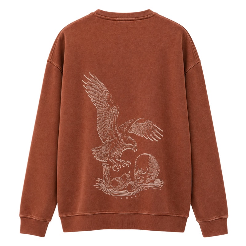 Vänner I ralle sweater I brown