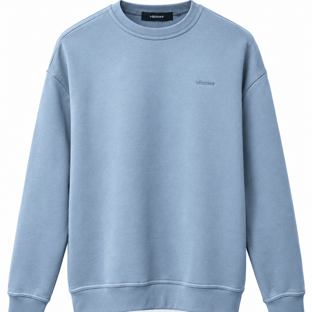 Alternative view of Vänner I life sweater I blue