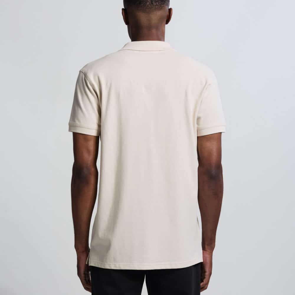 Alternative view of Vänner I polo open colar I ecru