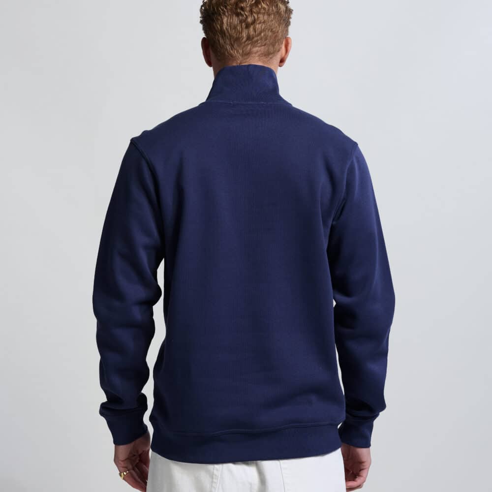 Alternative view of Vänner I half zip sweater I navy