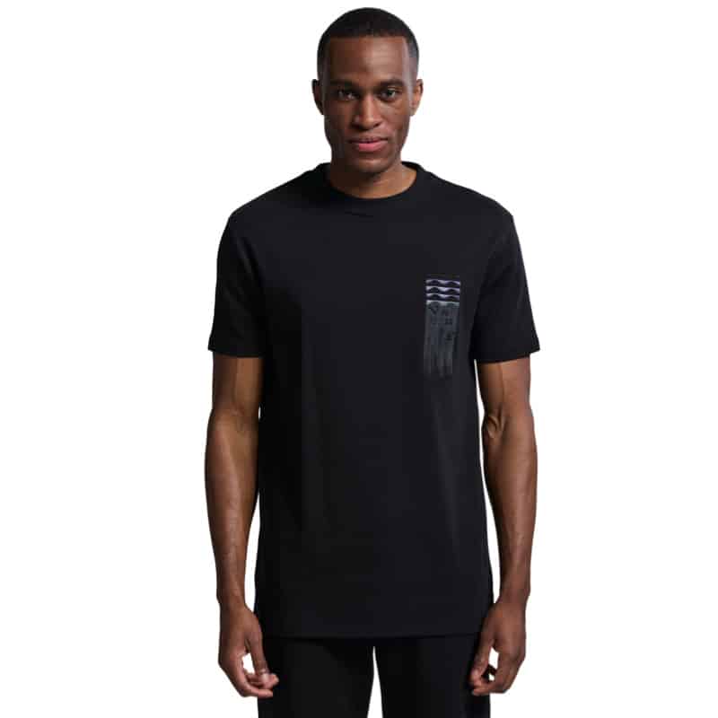 Vänner I waterfall tee I black