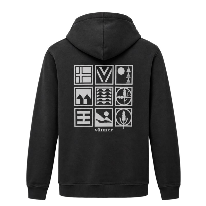 Vänner I life hoody  I black