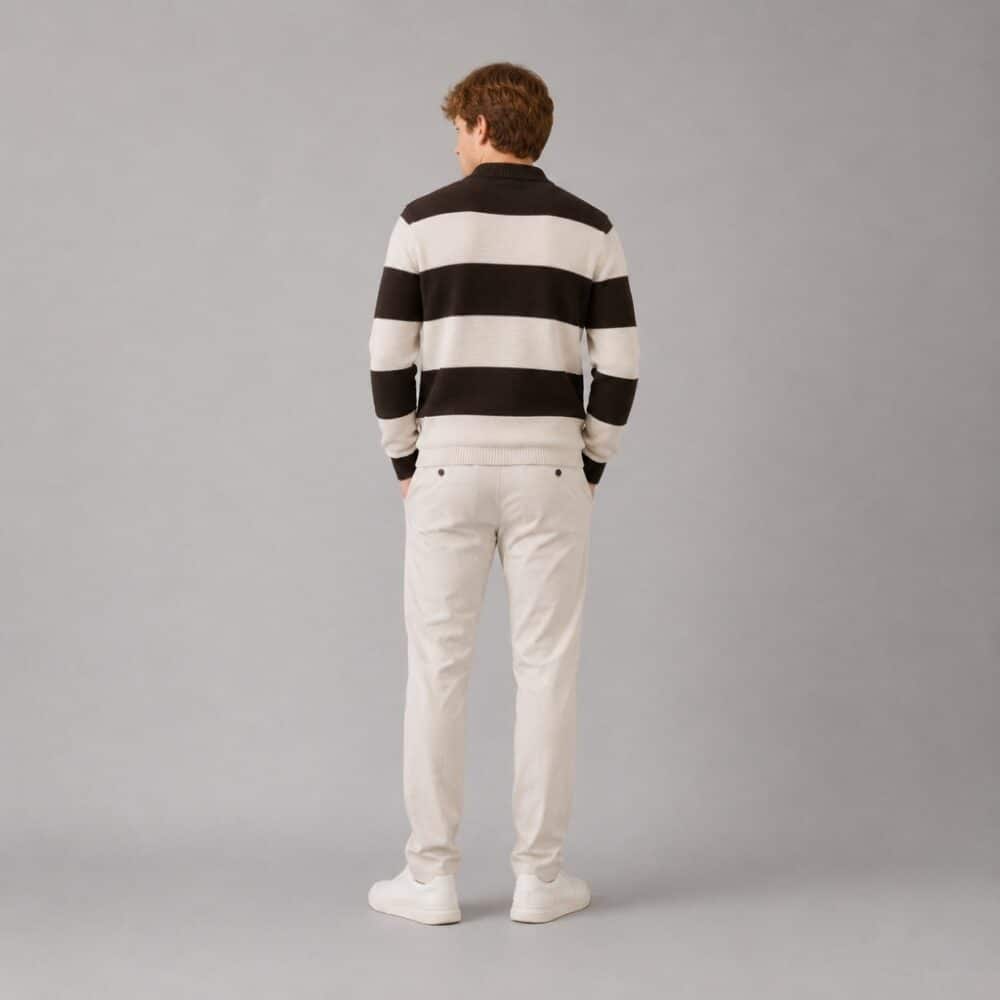 Alternative view of Clean Cut Cph | kashmir polo I  ecru brown