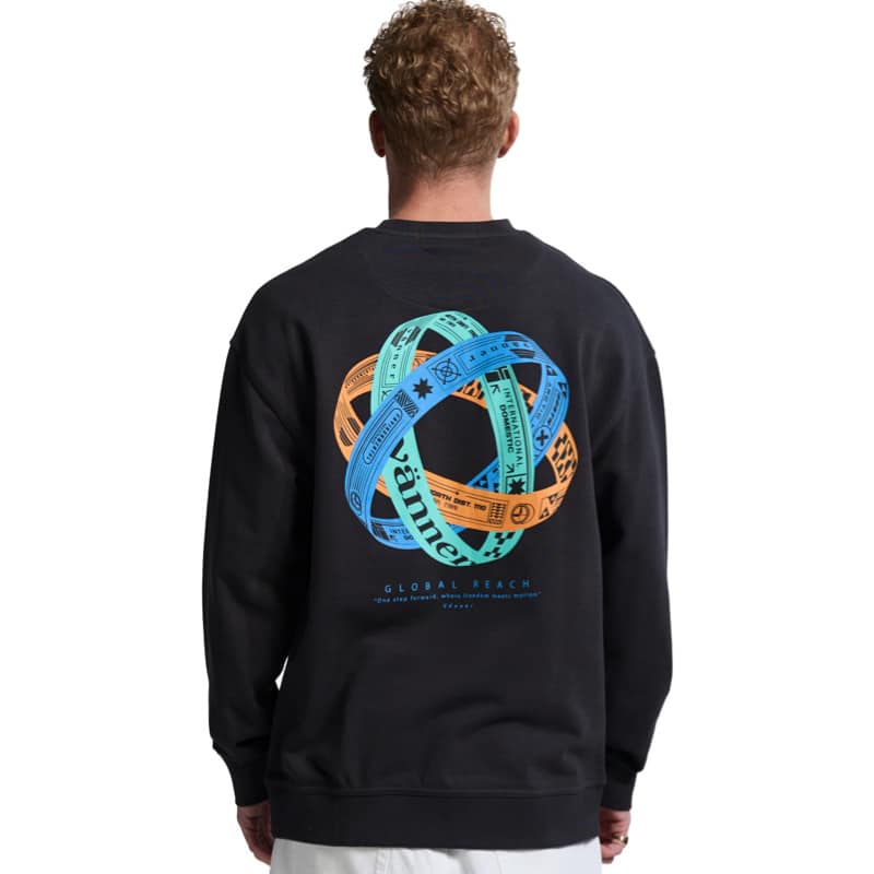 Vänner I Global sweater I black