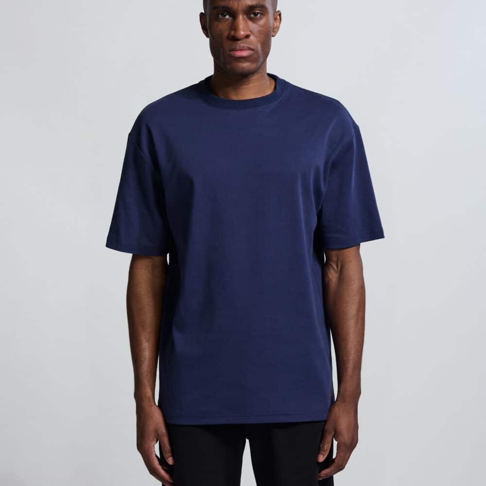 Alternative view of Vänner I Vänner hart tee I navy
