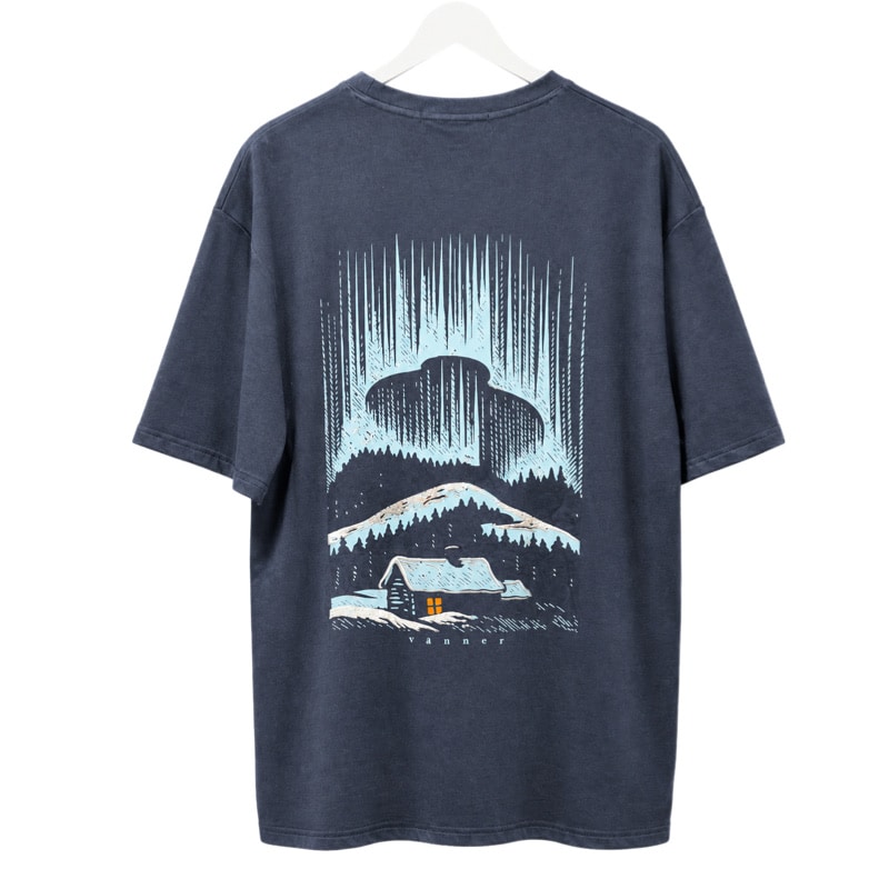 Vänner I house tee I navy