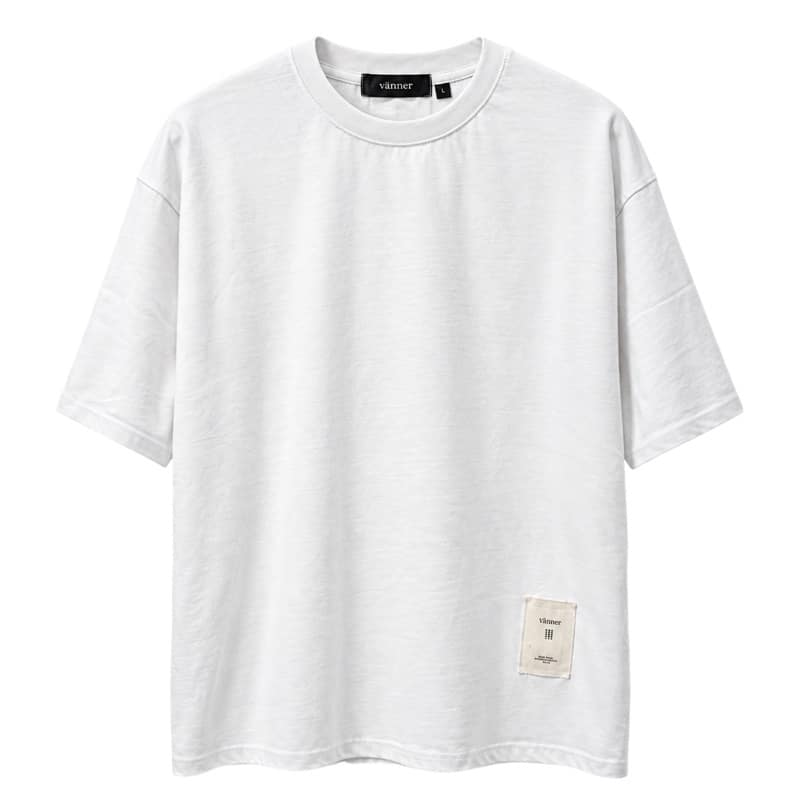Alternative view of Vänner I Abdo tee I white