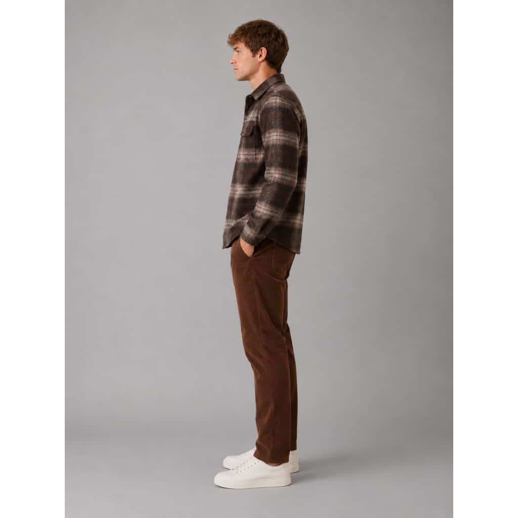Clean cut Cph I overshirt I dark Brown - Afbeelding 5