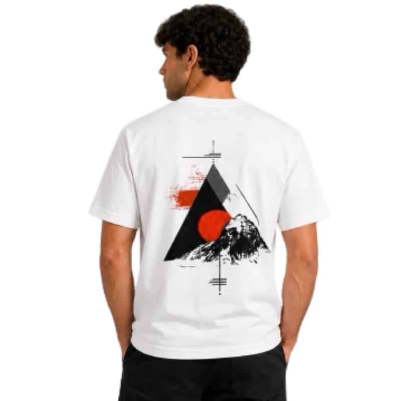 Fat Moose I traveller tee I white