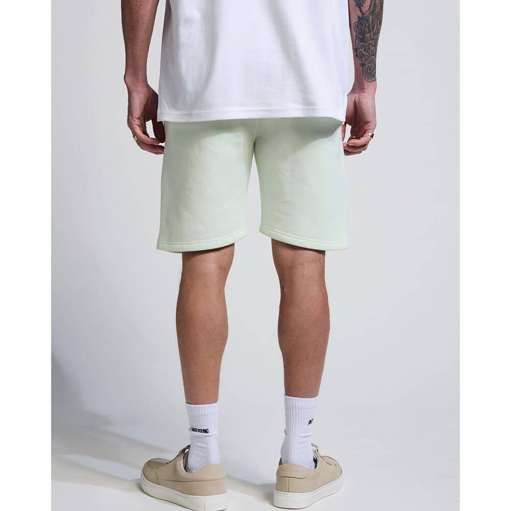 Alternative view of Vänner I fleece short I aqua glas