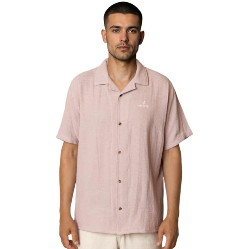 Fat Moose I summer shirt I violet
