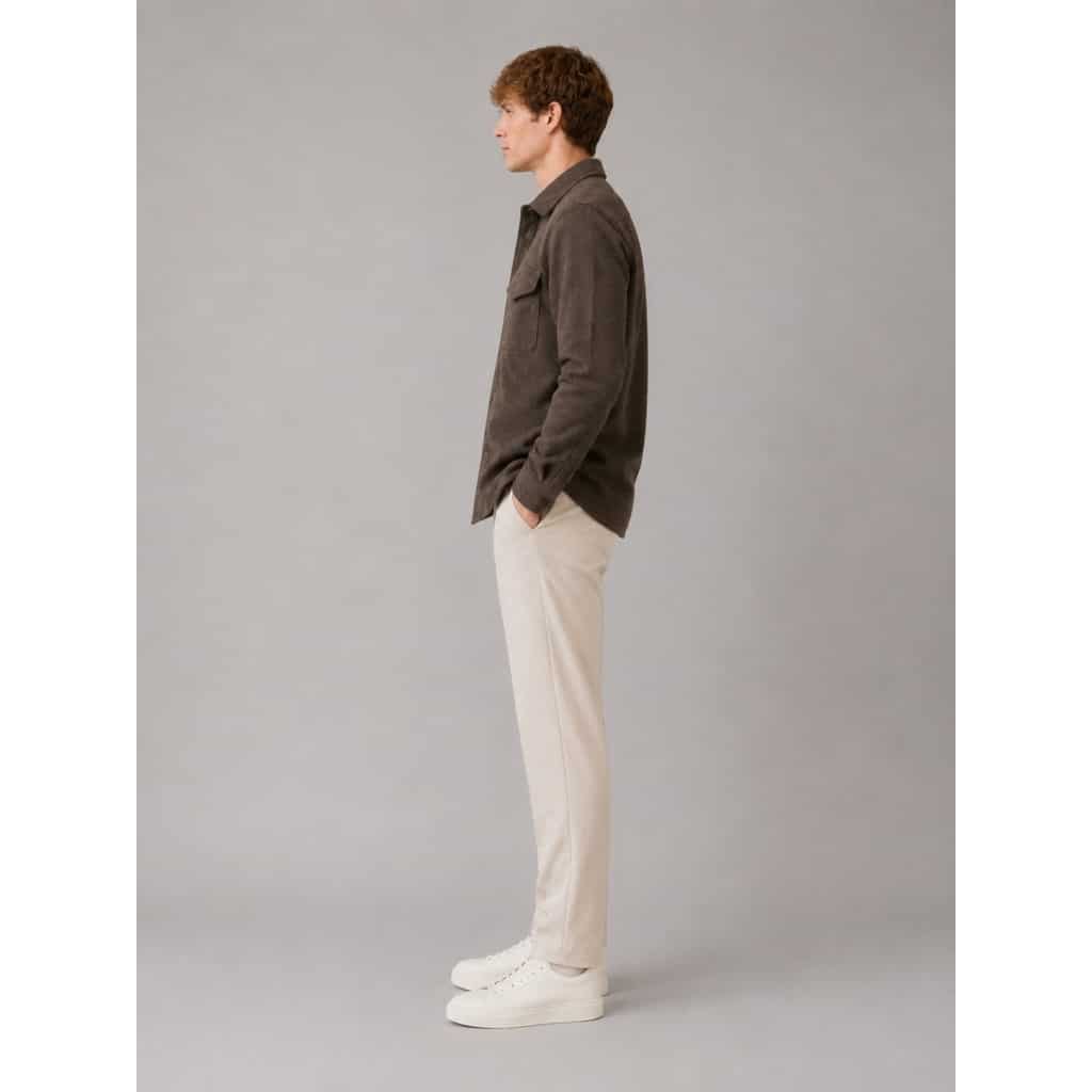 Clean cut Cph I ditlev overshirt I dark brown - Afbeelding 3