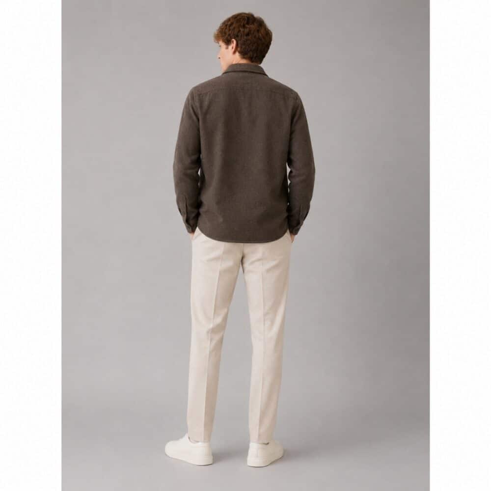 Clean cut Cph I ditlev overshirt I dark brown - Afbeelding 4