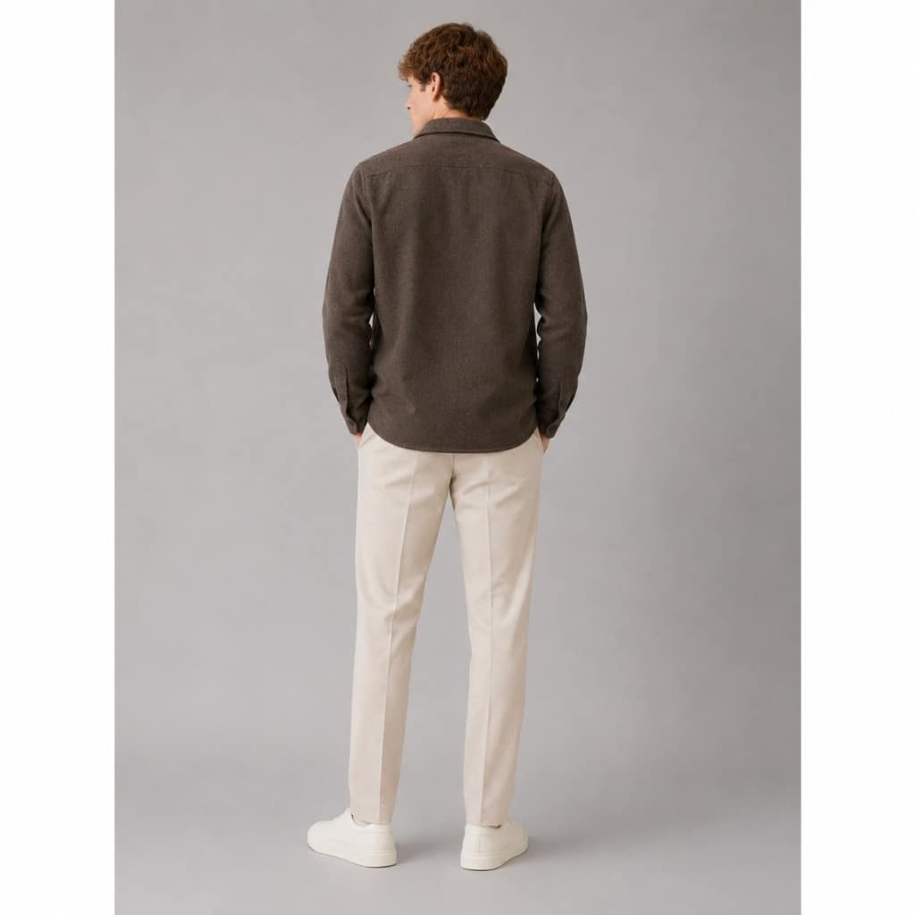 Clean cut Cph I ditlev overshirt I dark brown - Afbeelding 4