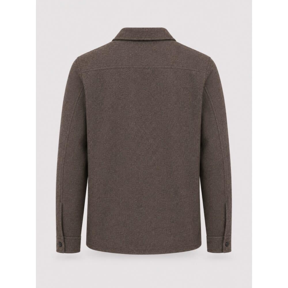 Clean cut Cph I ditlev overshirt I dark brown - Afbeelding 6