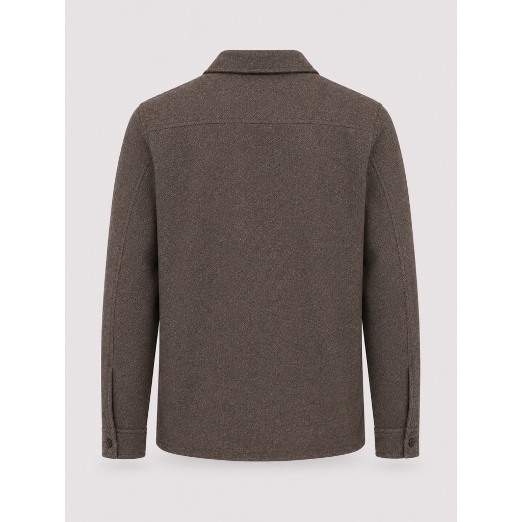 Clean cut Cph I ditlev overshirt I dark brown - Afbeelding 6
