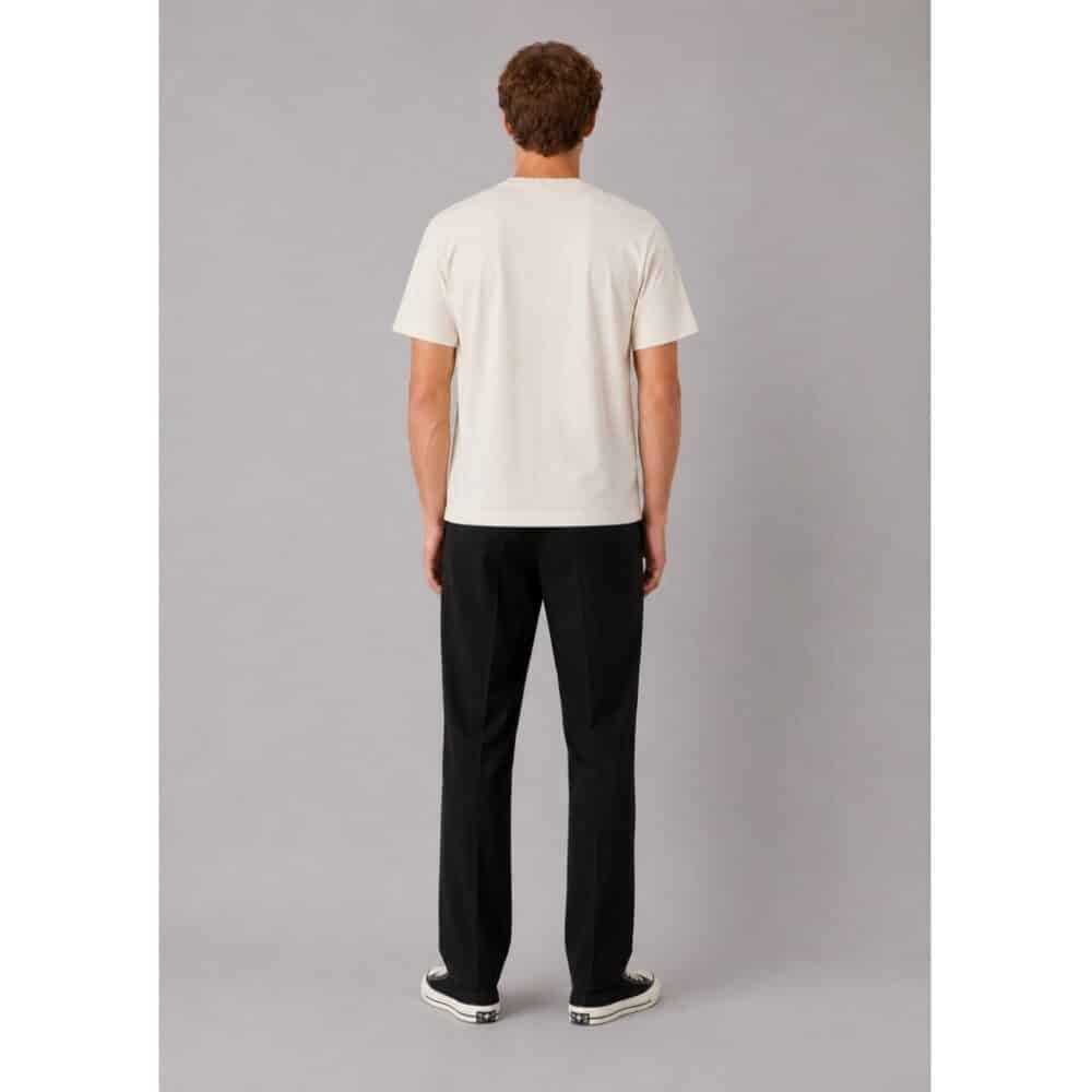 Clean cut Cph I logo tee I ecru - Afbeelding 4