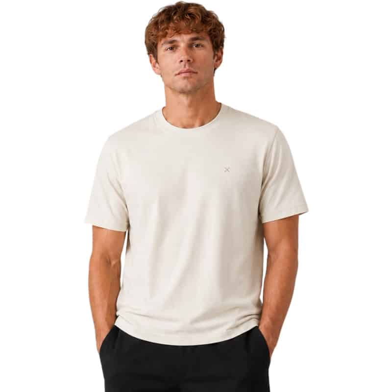 Clean cut Cph I logo tee I ecru