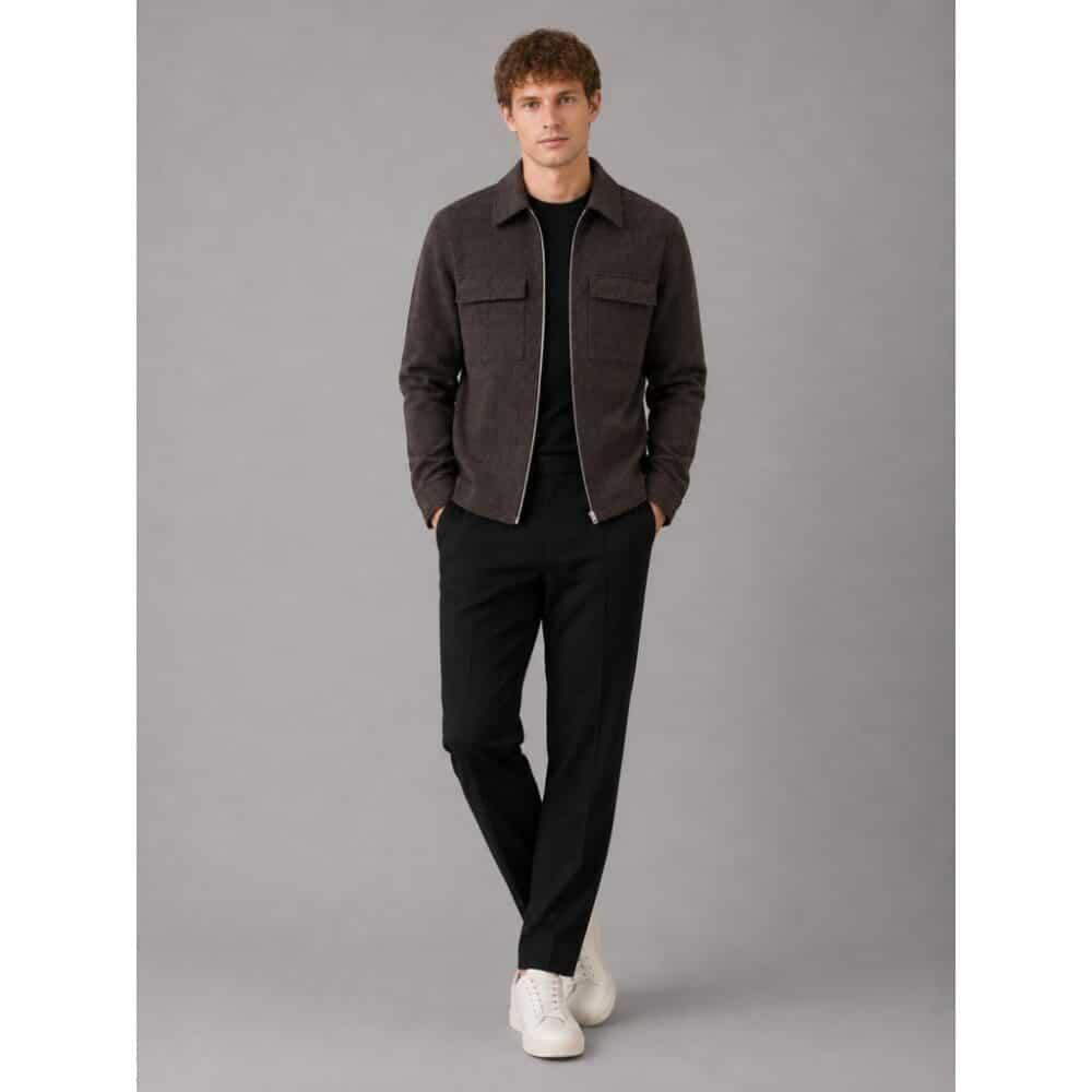Alternative view of Clean cut cph I sigurd overshirt I brown
