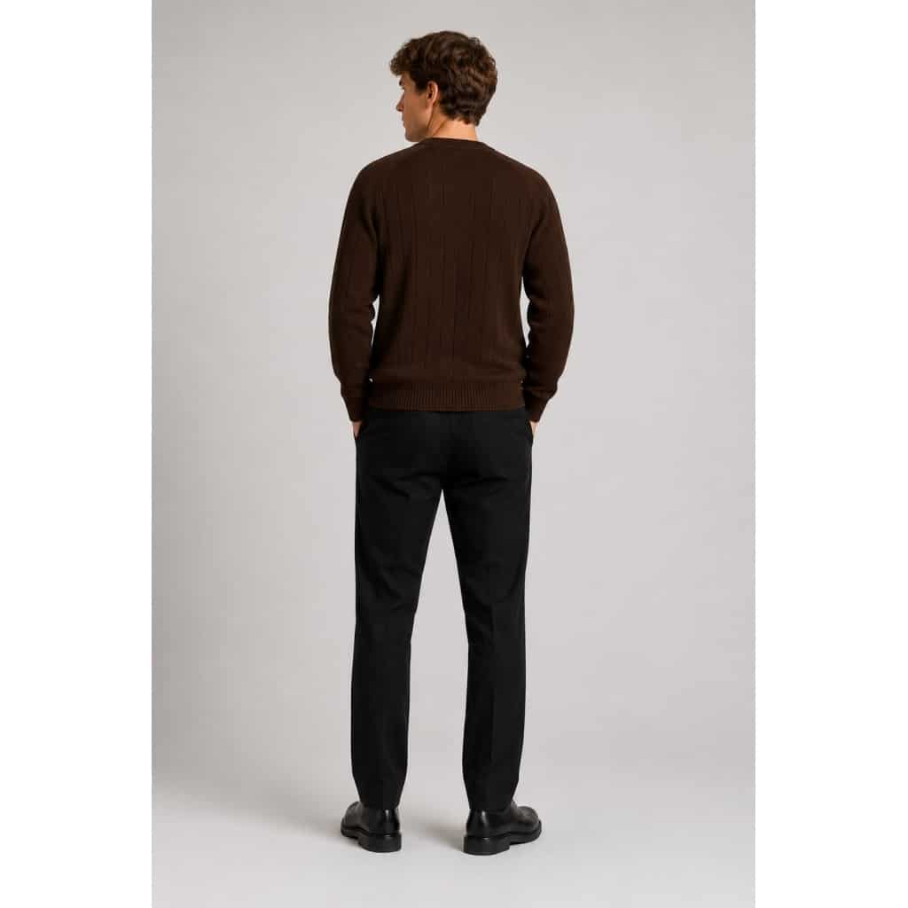Clean cut Cph I Kashmir knit I brown - Afbeelding 3